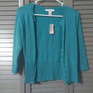 Green cardigan. Size. XS
